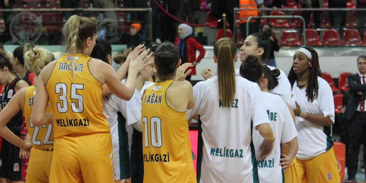 Melikgazi Kayseri Basketbol 4. Galibiyetini Aldı