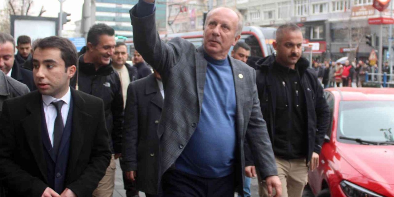 Muharrem İnce: "zafer Partisi İle İttifakı Görüşüyoruz"