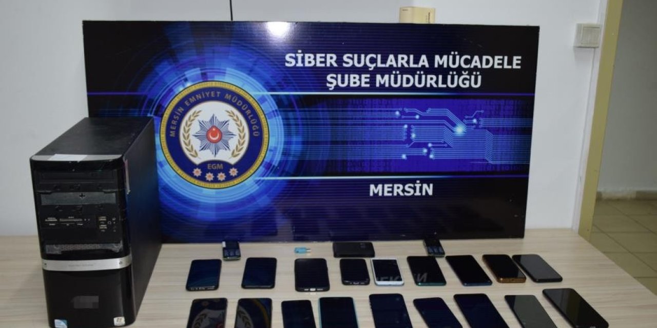 Mersin Merkezli Siber Dolandırıcılık Operasyonunda 22 Gözaltı