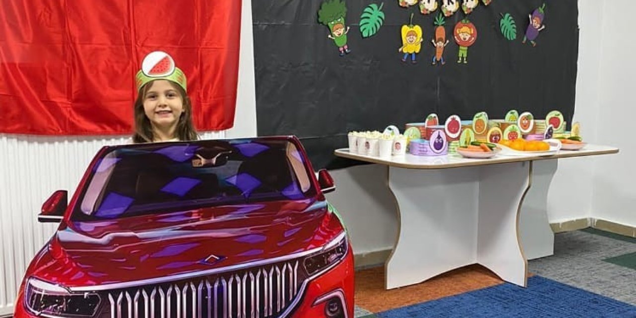 Büyükşehir Kütüphanesi’nde Miniklerin ‘togg’lu Yerli Malı Etkinliği