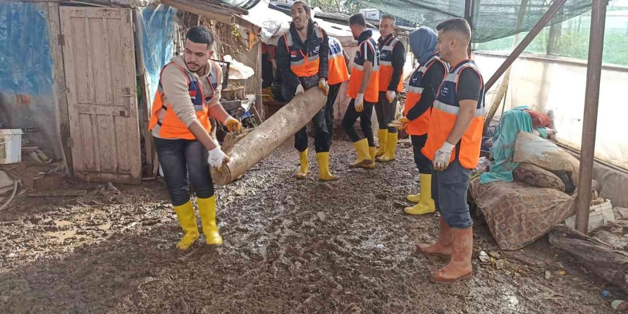 Kayseri’den Antalya’ya Yardım Çıkarması