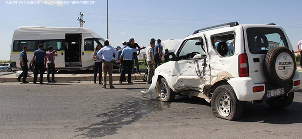 Karaman'da Kazalar Can Yakmaya Devam Etti