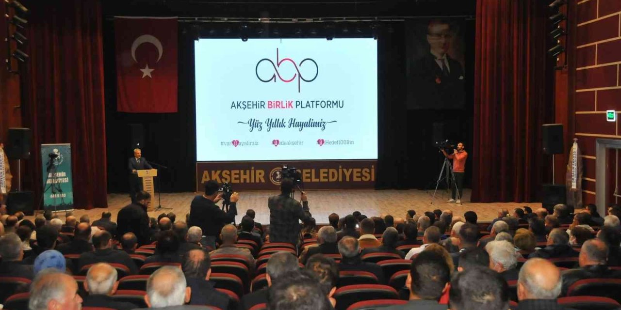 Akşehir’de Hedef 100 Bin Nüfus