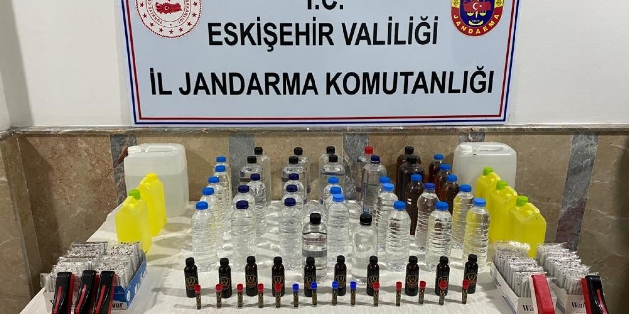 Jandarmadan Sahte İçki Operasyonu