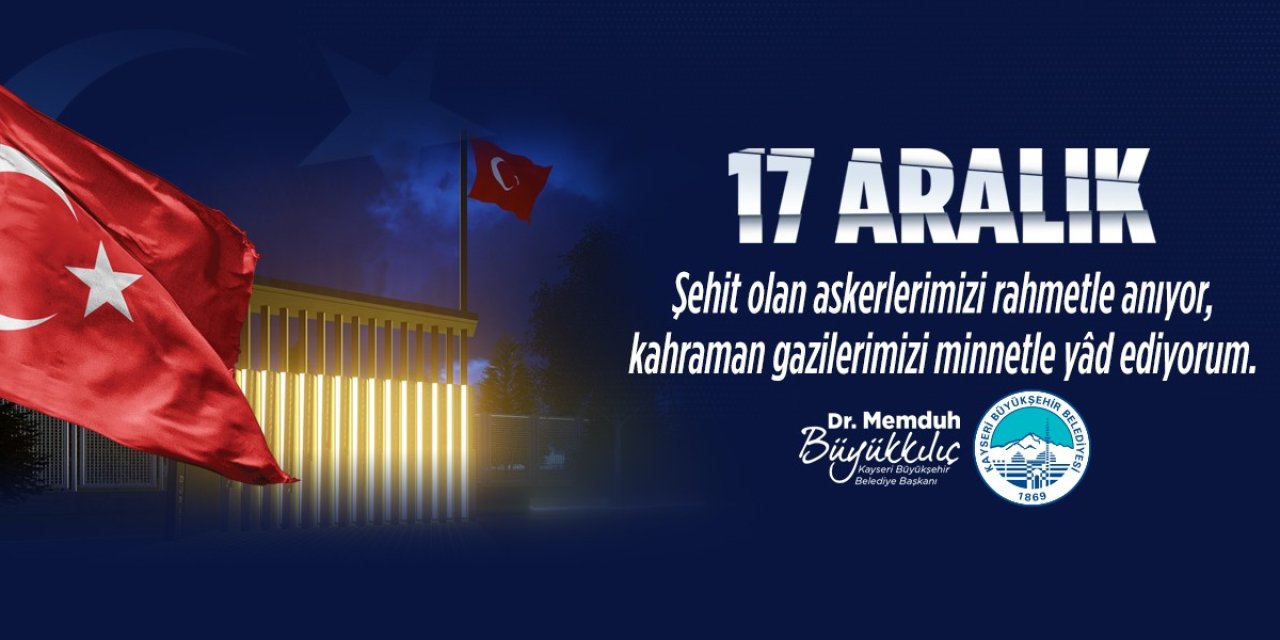 Başkan Büyükkılıç: "o Kara Günü Unutmadık, Unutmayacağız"