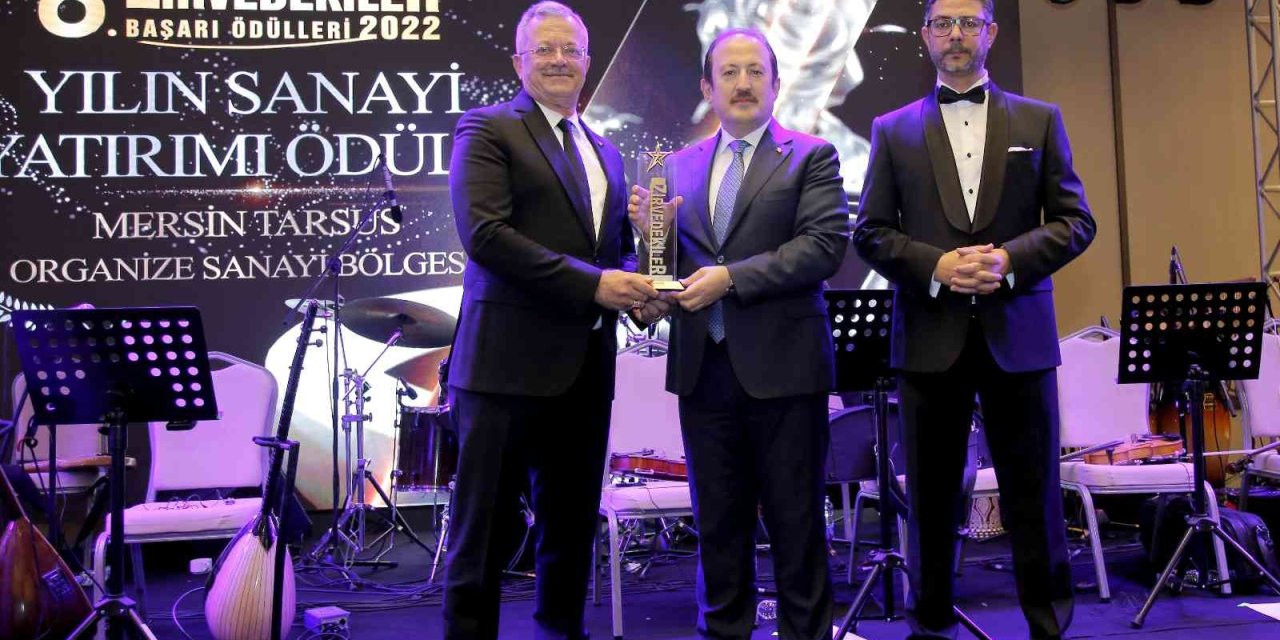 Mtosb’ye ‘yılın Sanayi Yatırımı’ Ödülü