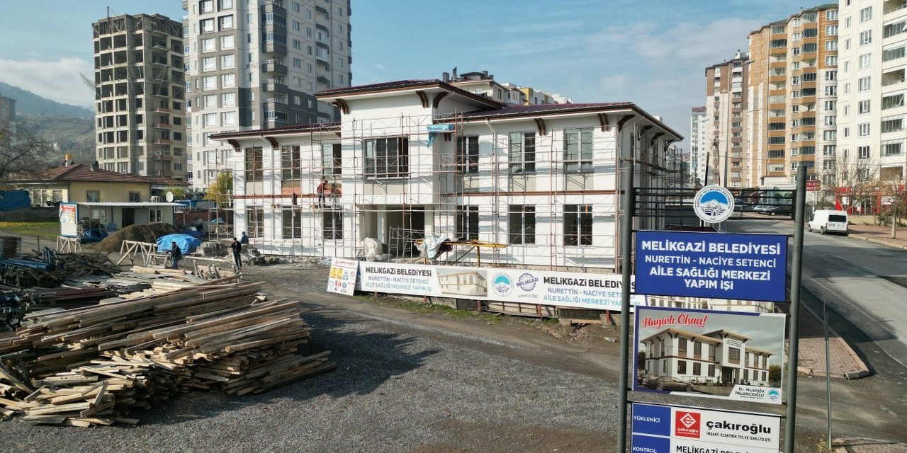 Nurettin-naciye Setenci Aile Sağlığı Merkezi Hızla Tamamlanıyor