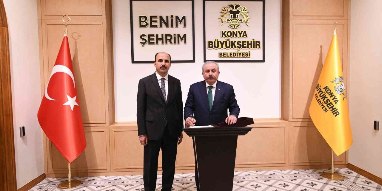 TBMM Başkanı Şentop Başkan Altay’ı Ziyaret Etti