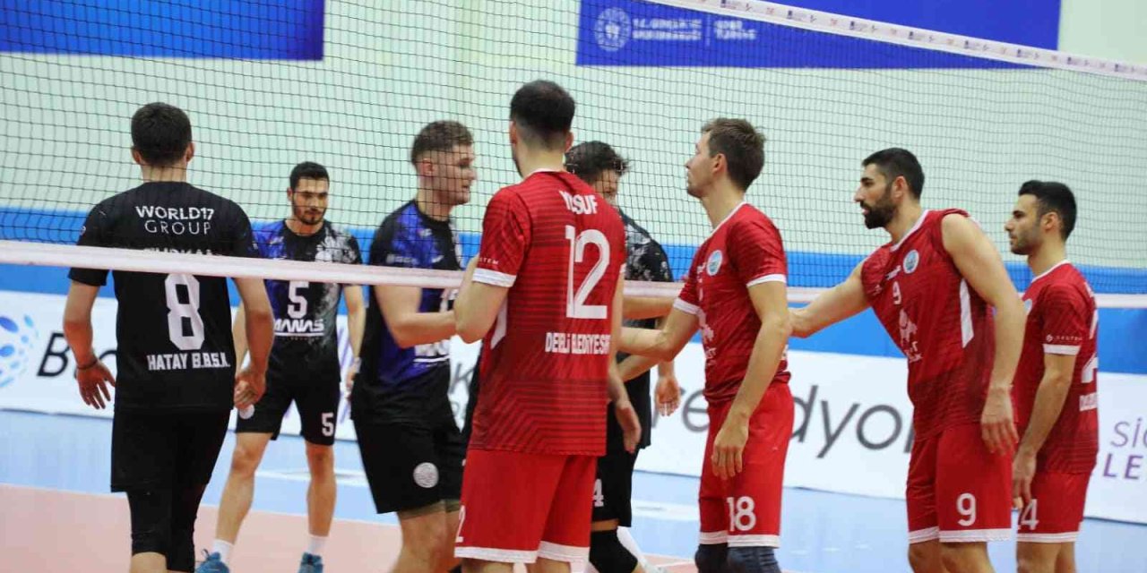 Efeler Ligi: Develi Belediyespor: 1- Hatay Büyükşehir Belediyespor: 3