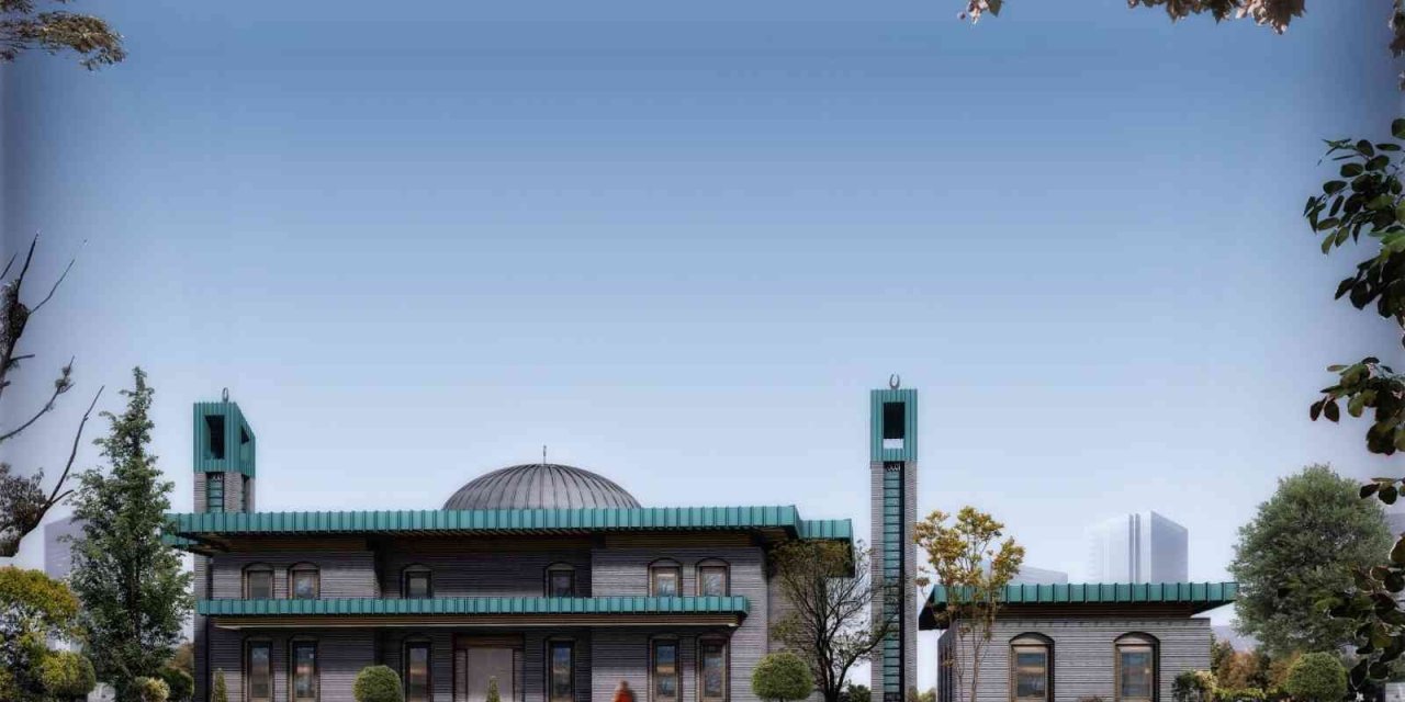 Melikgazi’de Şehitler Cami Sona Yaklaşıyor