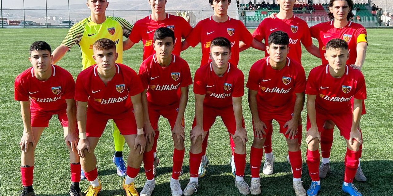 U17 Gelişim Ligi 2. Grup: Kayserispor: 0 - Antalyaspor: 0