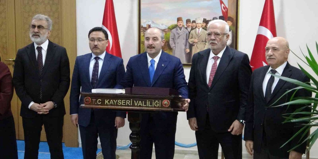 Bakan Varank’tan Vali Çiçek’e Ziyaret