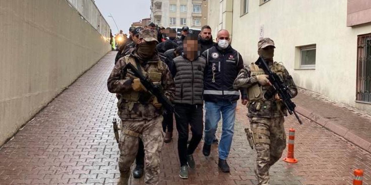 Kayseri’de Özel Harekat Destekli ’kökünü Kurutma’ Operasyonu