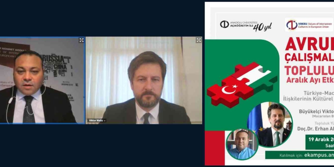 Anadolu Üniversitesinde “türkiye-macaristan İlişkilerinin Kültürel Boyutu” Konuşuldu