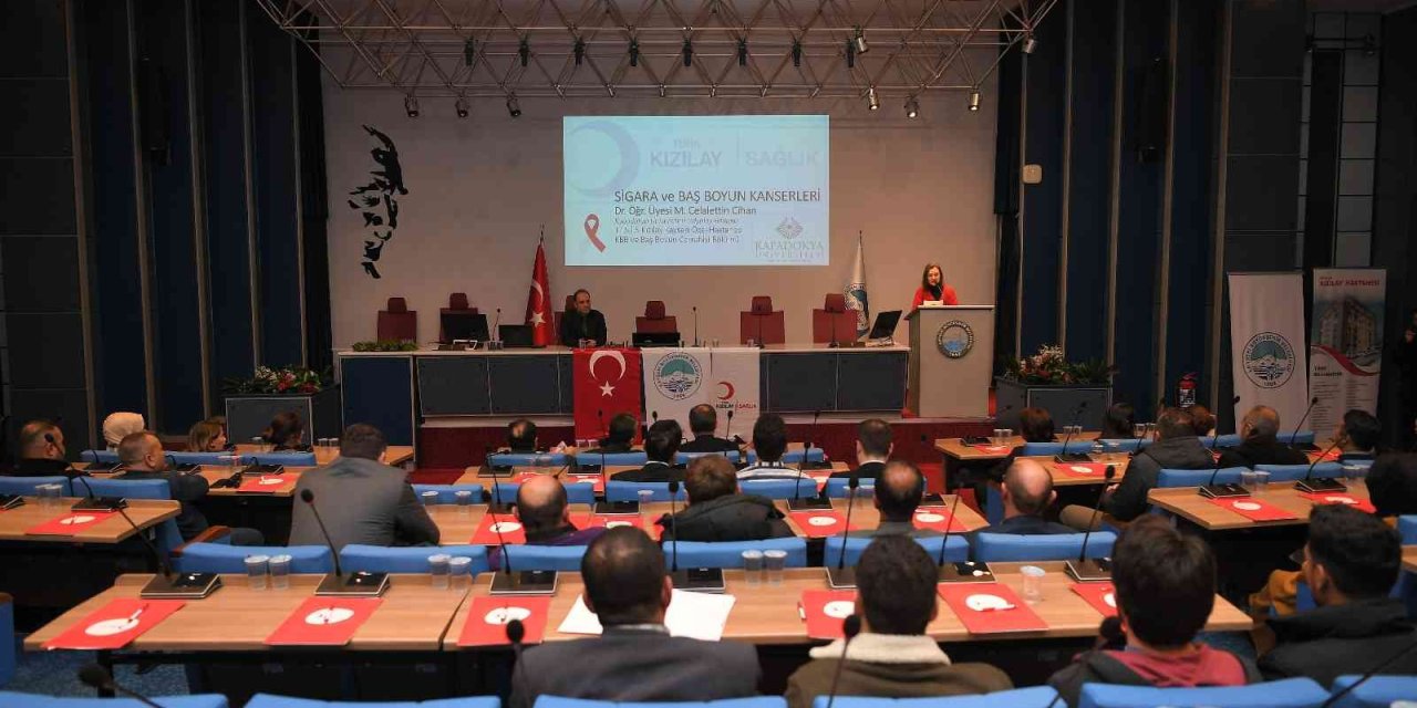 Büyükşehir Personeline Sigara Ve Baş Boyun Kanserleri Semineri
