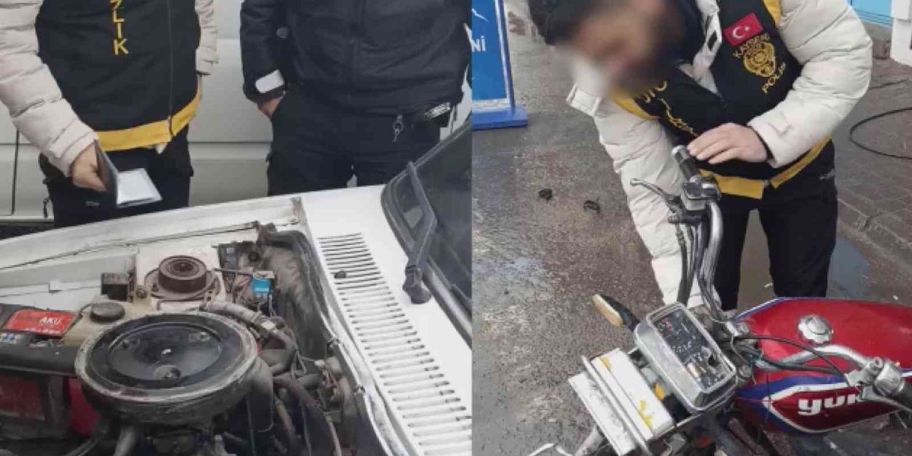 Kayseri Polisi 1 Haftada 54 Hırsızlık Olayını Aydınlattı