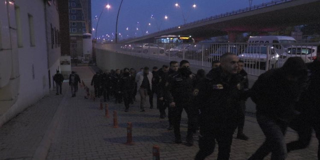 ’kökünü Kurutma Operasyonu’nda 38 Tutuklama
