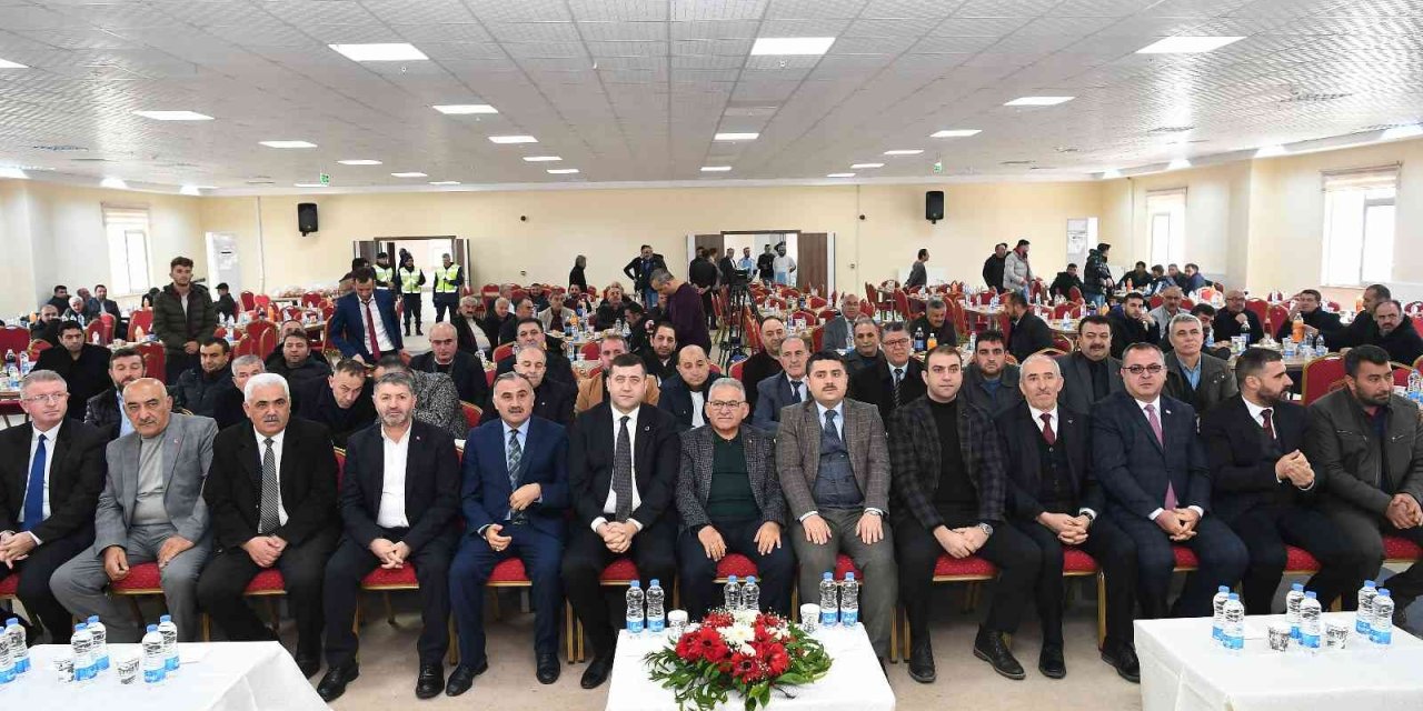 Develi’de Plaka Teslim Töreni Gerçekleştirildi