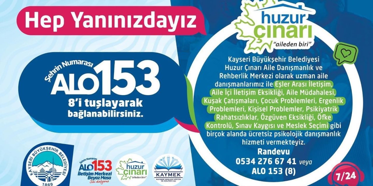 Ücretsiz ’psikolojik Danışmanlık Hizmeti’ Bir Telefon Kadar Yakın