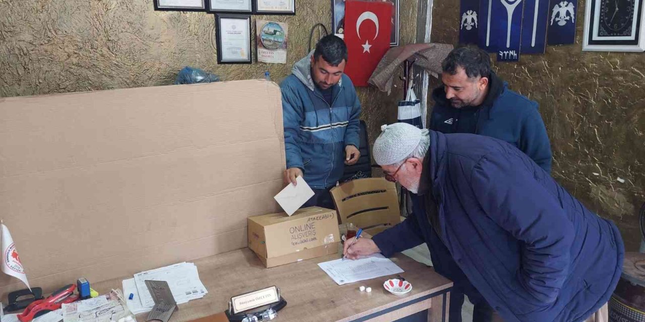 Tomarza Ziraat Odası Delege Seçimleri Tamamlandı