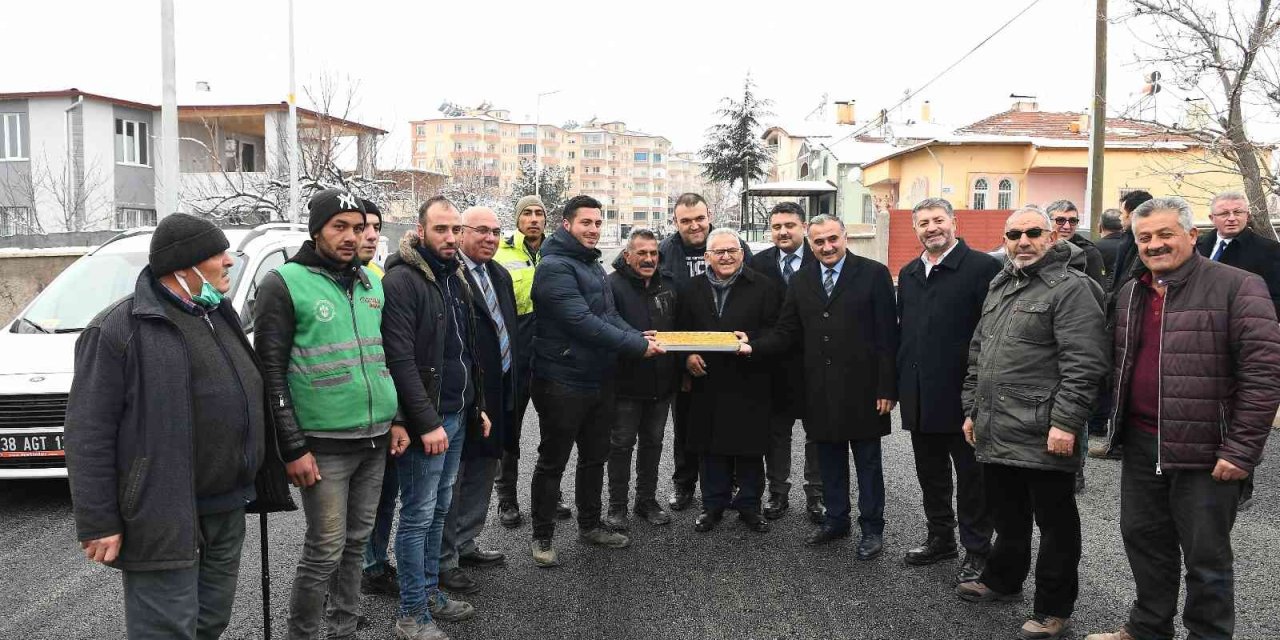 Develi’nin En Büyük Mahallesinin 30 Yıllık Altyapı Sorunu Çözüldü