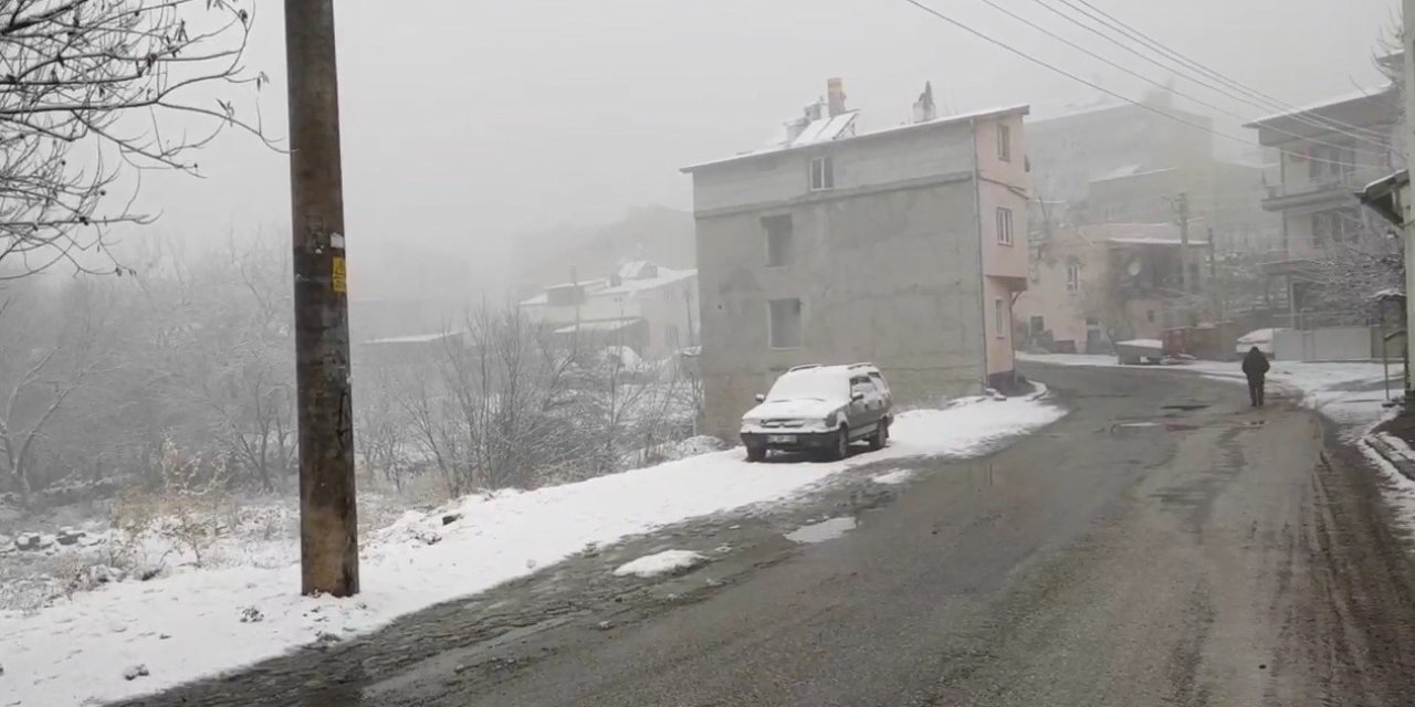 Develi’de Sis Etkili Oldu