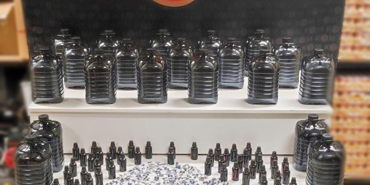 Yılbaşı Öncesi Sahte Alkol Operasyonu