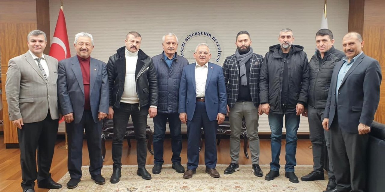 Başkan Büyükkılıç’a Yeraltı Çarşısı Teşekkürü