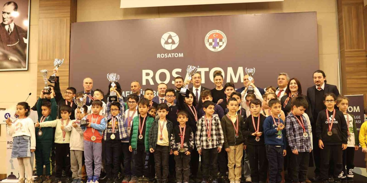 Rosatom Mersin Bölge Satranç Turnuvası’nda Şampiyonlar Belli Oldu