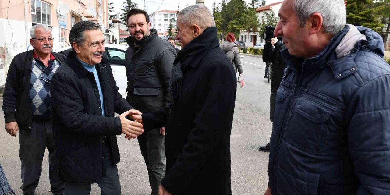 Başkan Ataç Beylikova’da Vatandaşlarla Buluştu