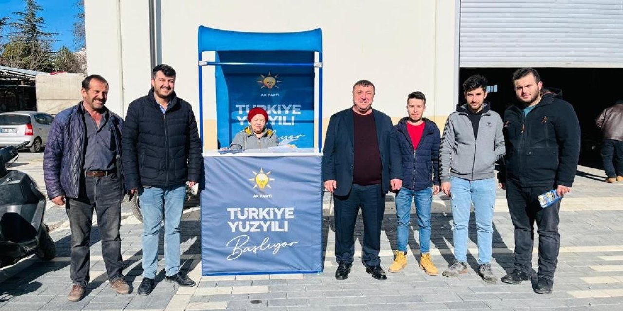 Başkan Alp ‘türkiye Yüzyılı Başlıyor’ Standının Açılışını Gerçekleştirdi