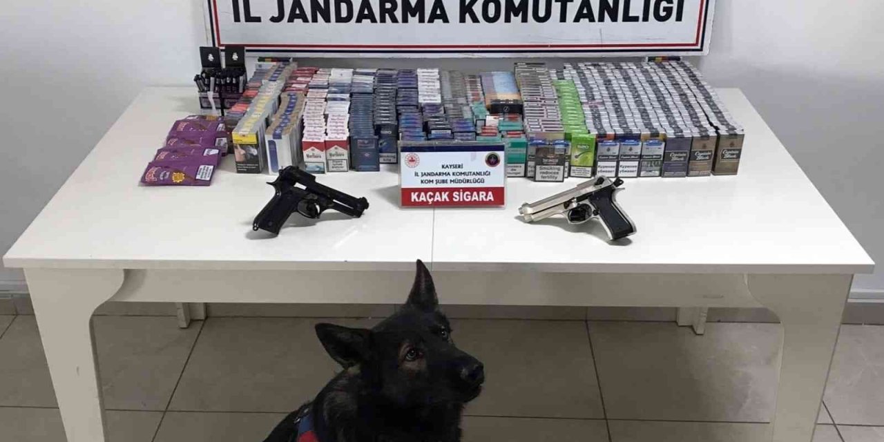 Sigara Kaçakçısı Jandarmadan Kaçamadı