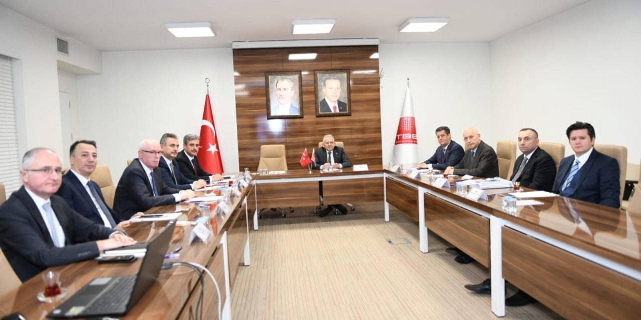 Başkan Büyükkılıç’tan Tbb Encümen Üyeleri İle İstişare Toplantısı