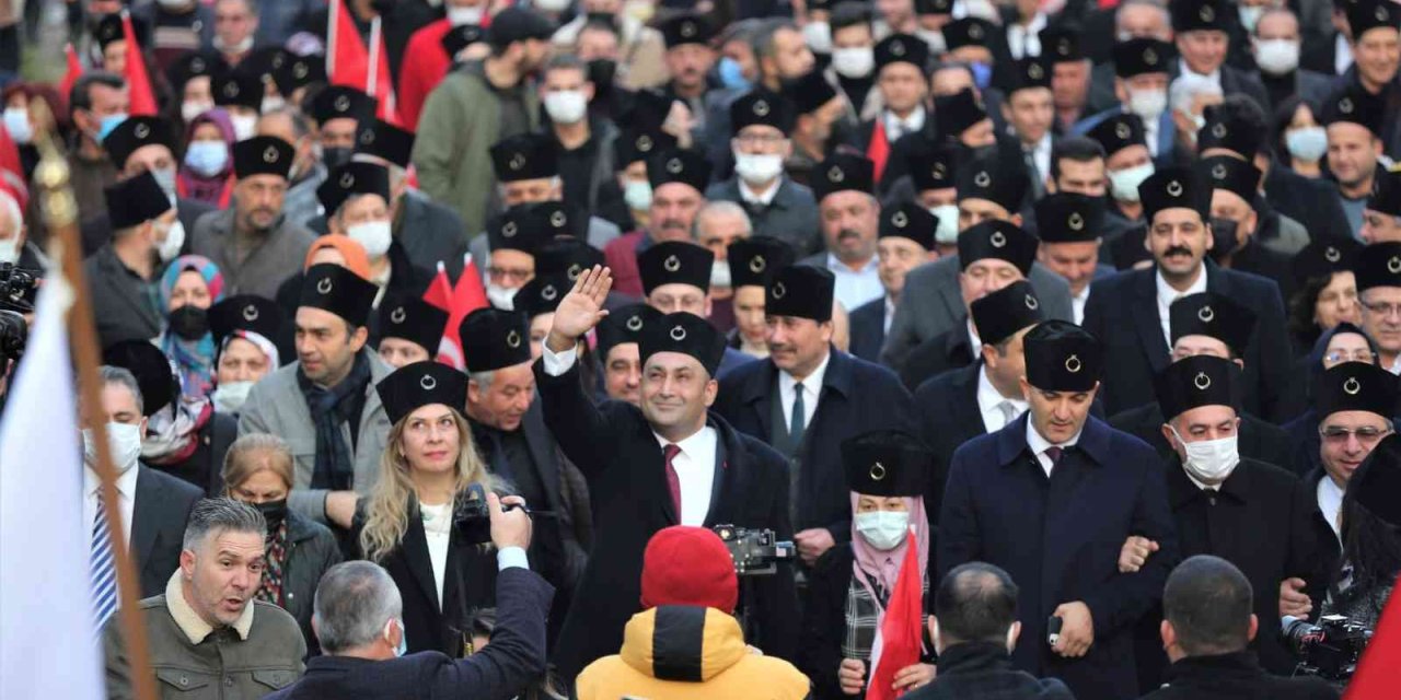 Mersinliler Geleneksel 3 Ocak Zafer Yürüyüşünde Buluşacak