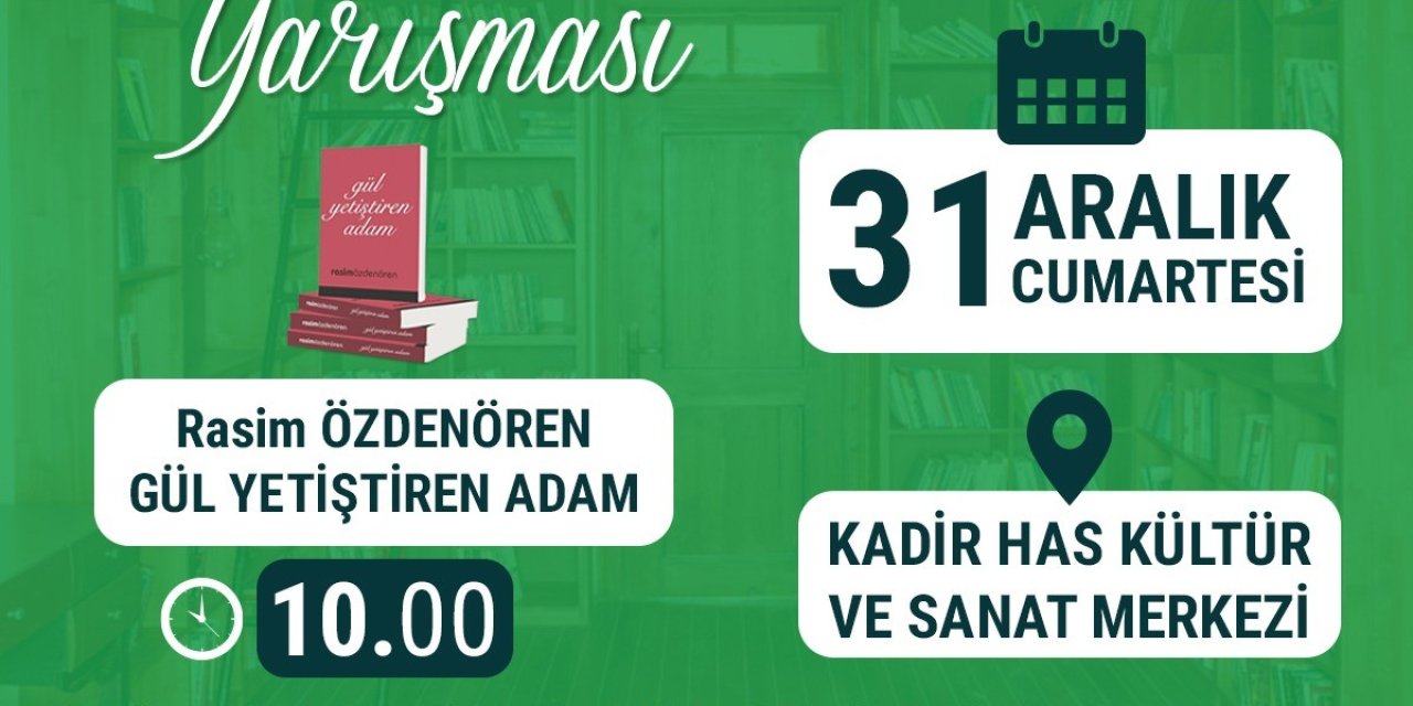Büyükşehir’den Kitap Okuma Yarışması