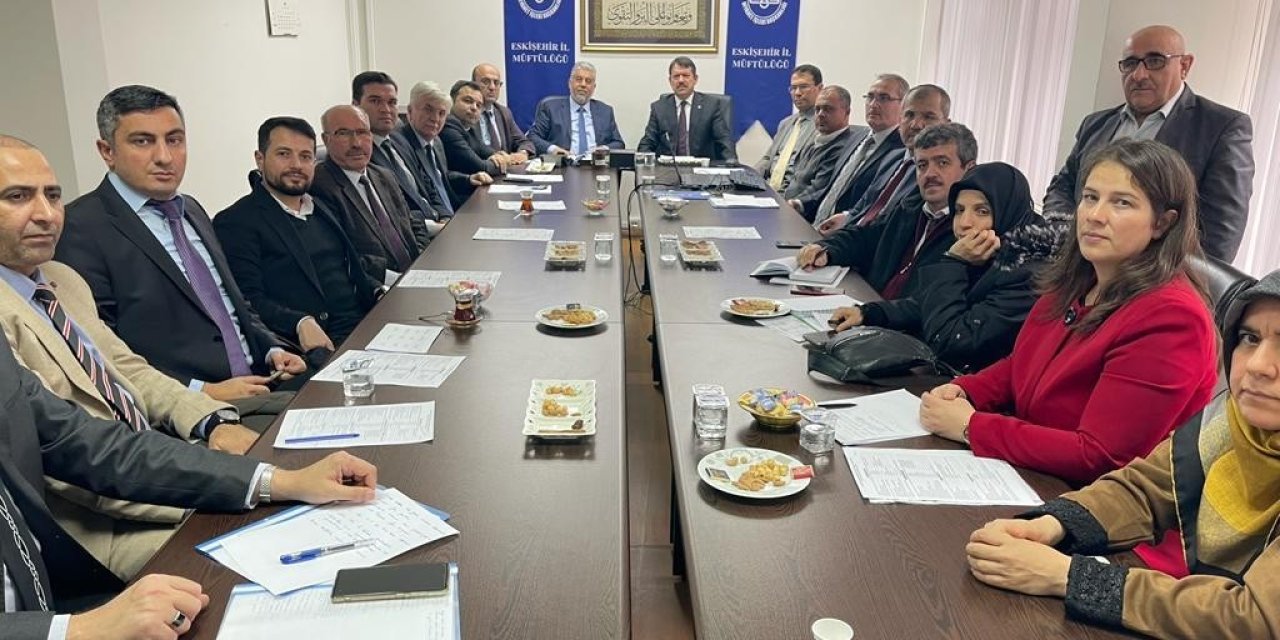 Eskişehir Cumhuriyet Başsavcılığı Ve İl Müftülüğü Arasında İstişare Toplantısı