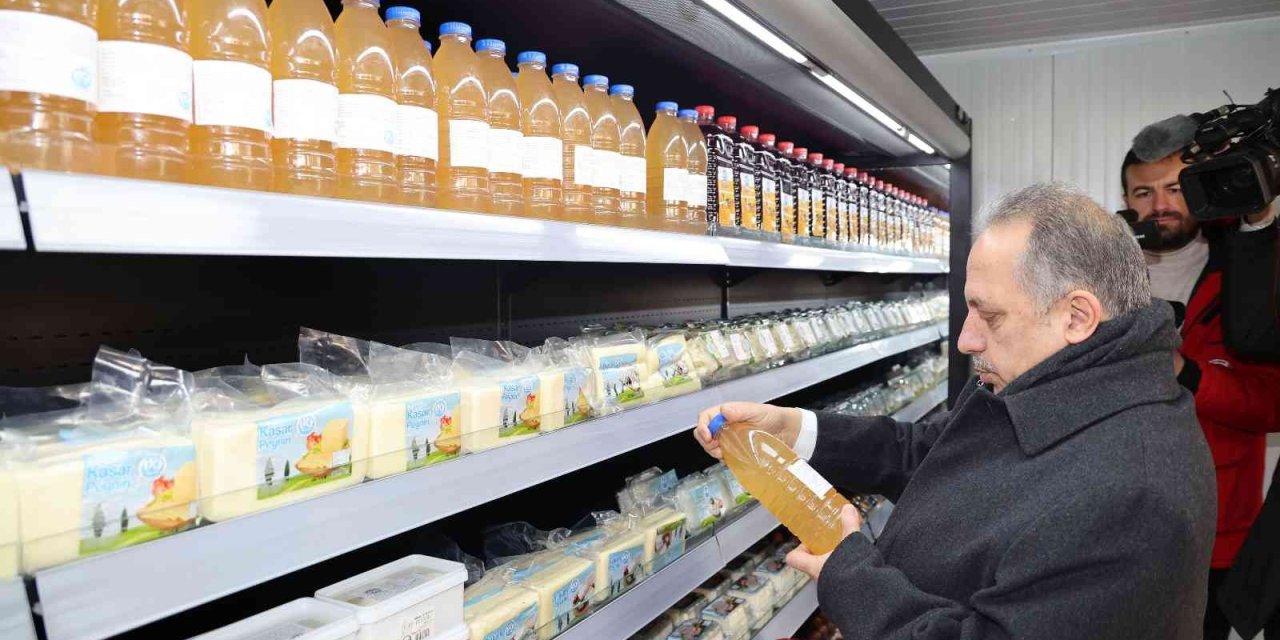 ’talas Süt Evi’ Ürünleri Bu Merkezde Satılacak