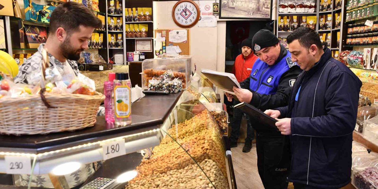 Tepebaşı Zabıtası Yılbaşı Mesaisinde