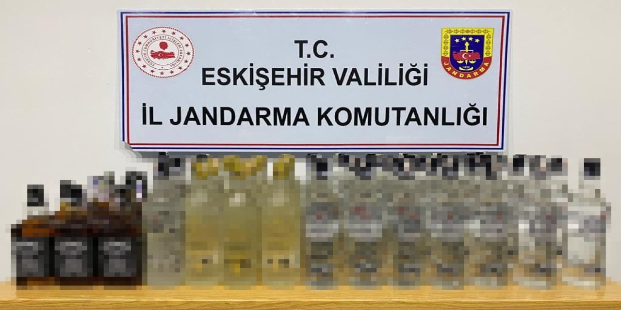 Kaçak Ve Sahte Bandrollü 68 Litre Alkollü İçki Ele Geçirildi