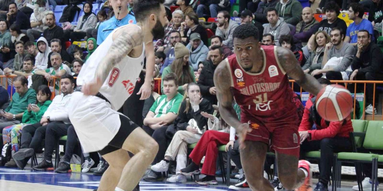 Basketbol Süper Ligi: Konyaspor: 76 - Galatasaray Nef: 73