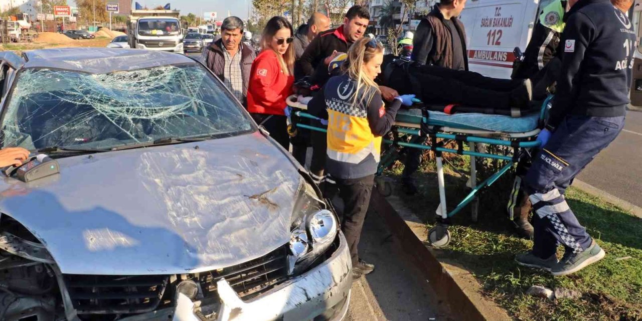 Antalya'da Hurdaya Dönüp 3 Yaralının Çıktığı Otomobilden Sıyrık Dahi Almadan Kurtuldu