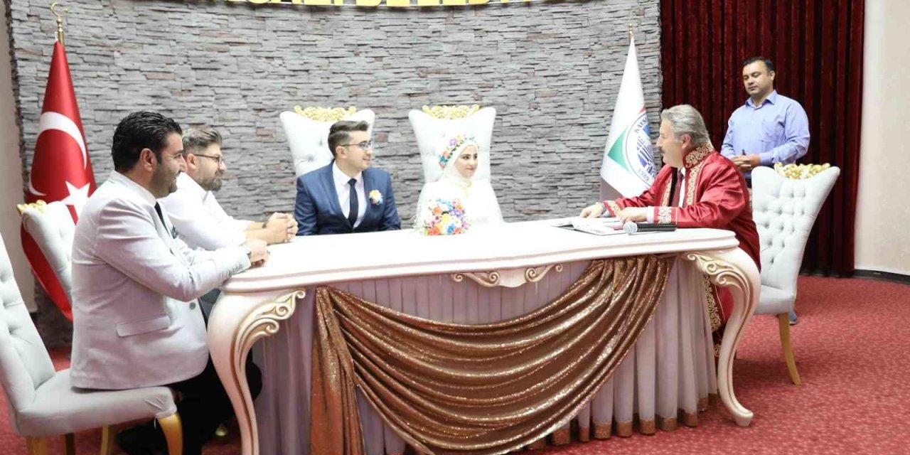 Melikgazi’de 2022 Yılında 3 Bin 978 Çift “evet” Dedi