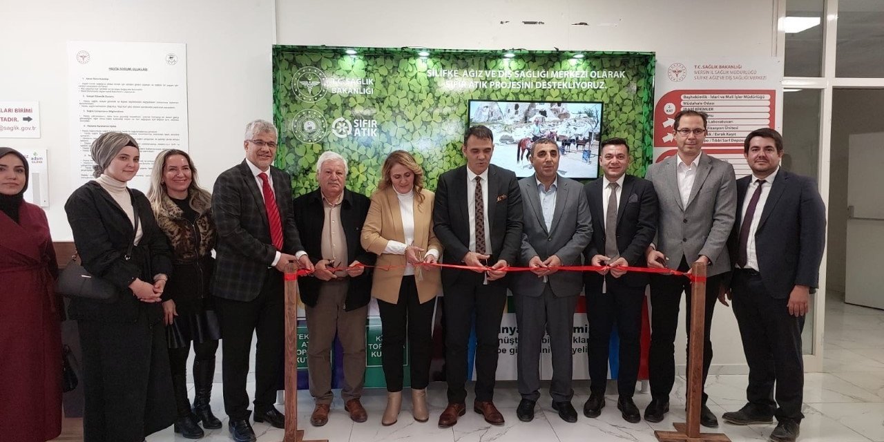 Silifke Ağız Ve Diş Sağlığı Merkezi, Sıfır Atık Belgesi Aldı