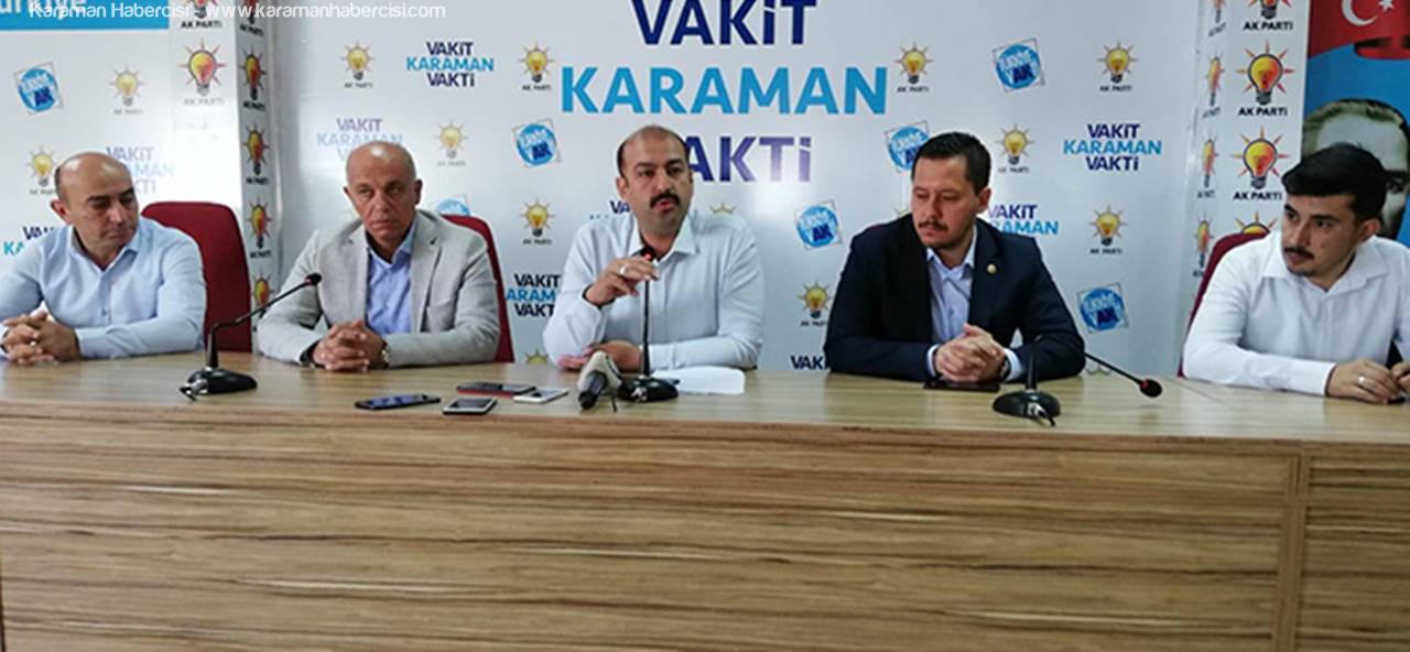 Mehmet Er: “Ak Parti Demokrasi Şöleni İçerisinde Kongresini Yapacaktır”