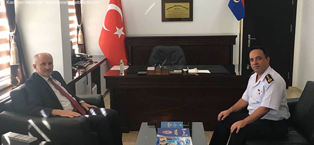 Vali Meral’den İl Jandarma Komutanına Ziyaret