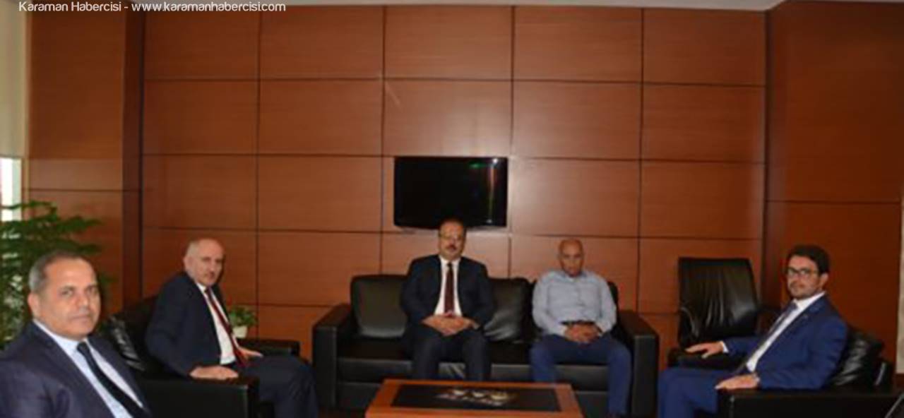 Konya Valisi Sayın Yakup Canbolat´Dan Ktso´Ya Nezaket Ziyareti