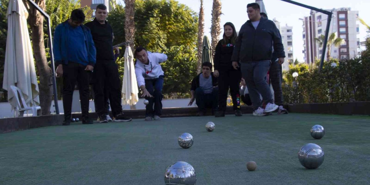 Engelsiz Yaşam Parkında ’bocce’ Dersleri Başladı