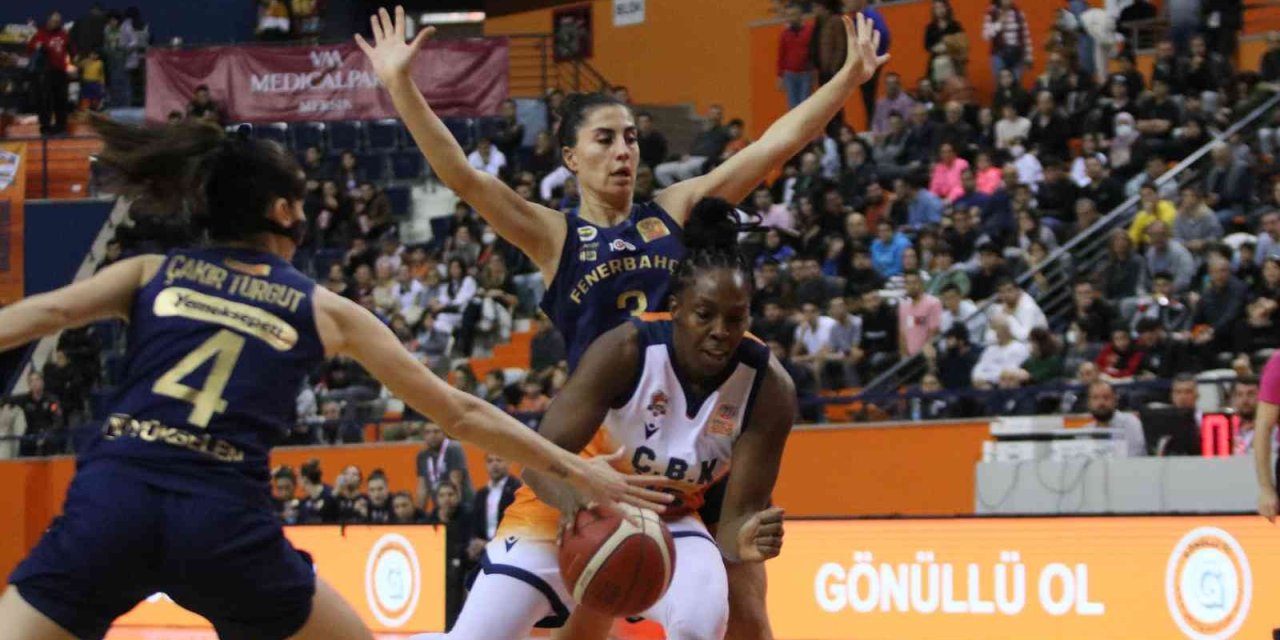 Kadınlar Basketbol Süper Ligi: Çbk Mersin Yenişehir Belediyesi: 77 - Fenerbahçe: 68