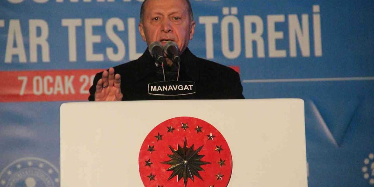 Cumhurbaşkanı Erdoğan’dan Manavgat’ta Yapılan Konutların Hak Sahiplerine Müjde