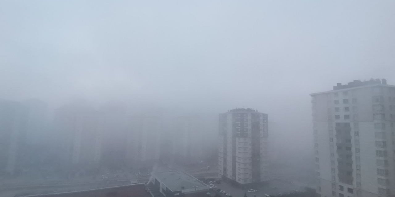 Kayseri’de Sis Etkili Oldu